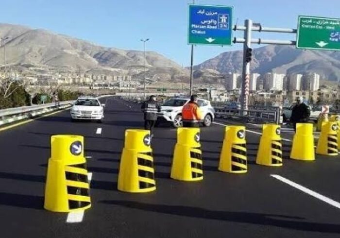 ورودی‌های آزادراه تهران-شمال و جاده چالوس مسدود شد