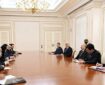 بررسی زیرساخت‌های جدید ریلی و میادین مشترک نفتی در دیدار وزیر راه با رئیس جمهور آذربایجان